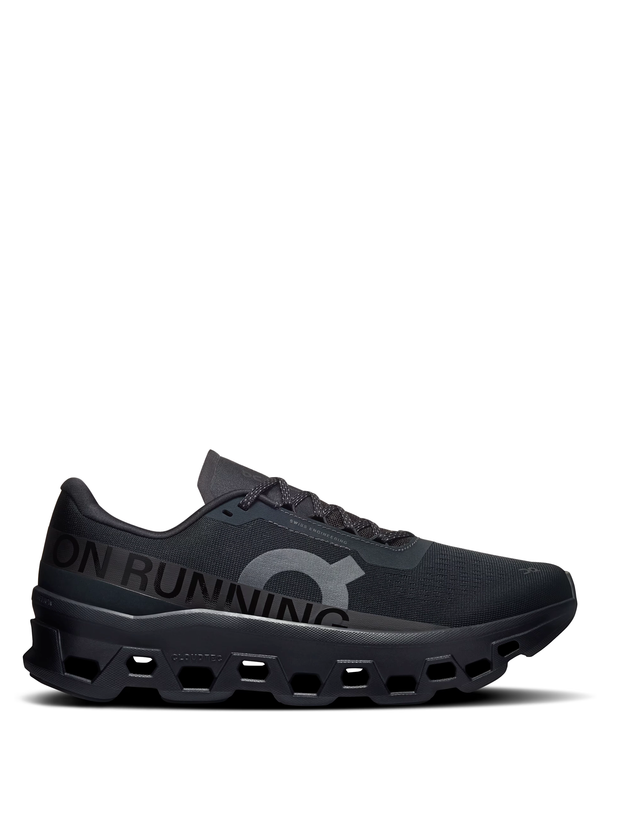 On Cloudmonster in Black