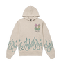 MA Quad Flames Hoodie Ivory