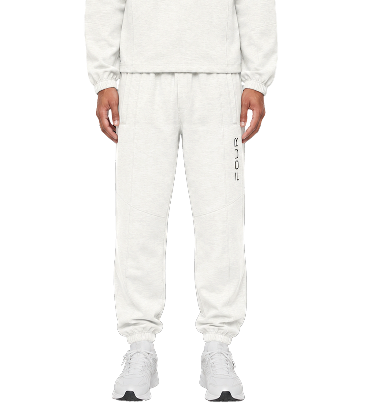 Sportswear Fleece Trainingsbroek Grijs