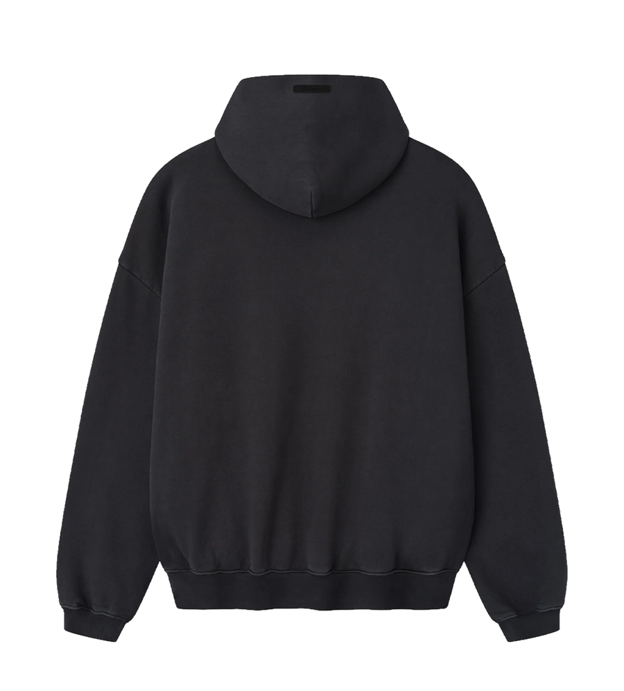 Fear of God Essentials Campus 90s Hoodie in Faded Black