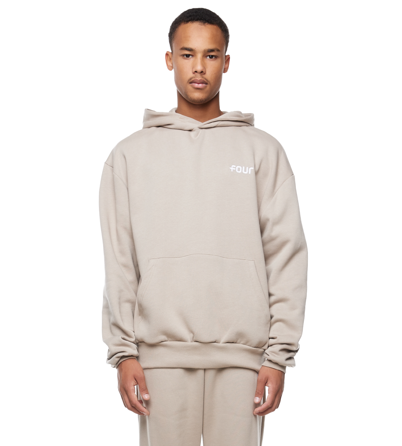 Varsity Hoodie Vintage Khaki