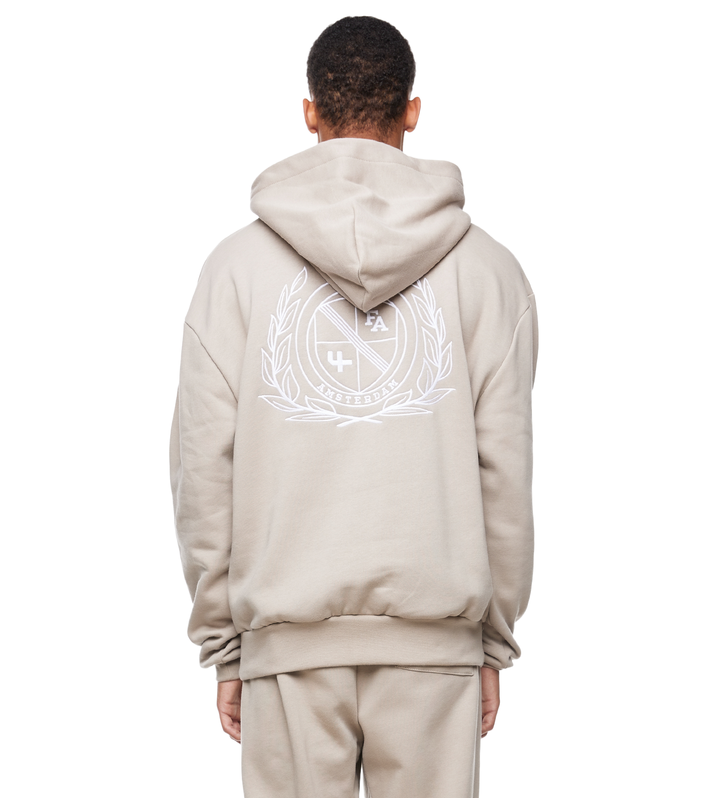 Varsity Hoodie Vintage Khaki