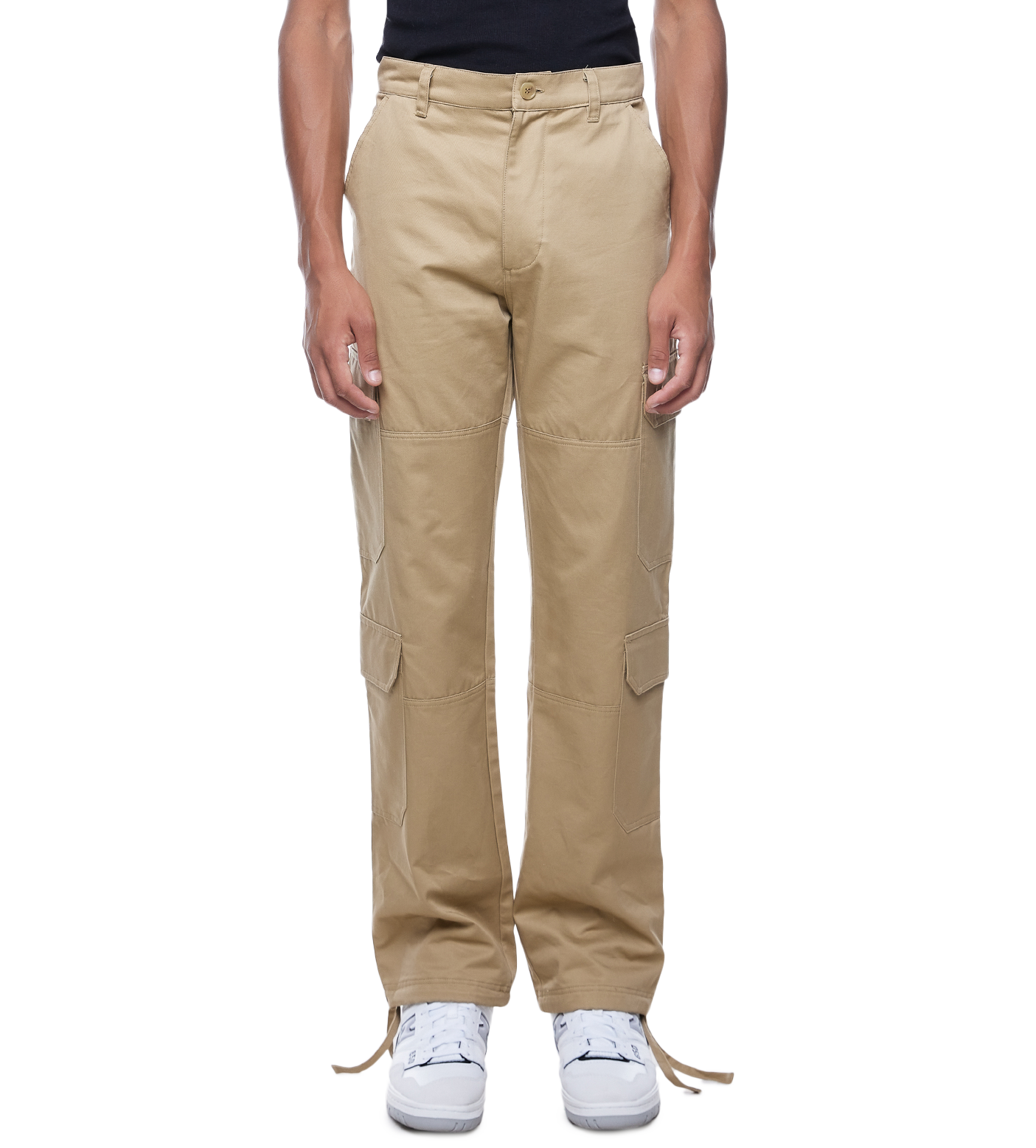 Old khaki cargo pants deals