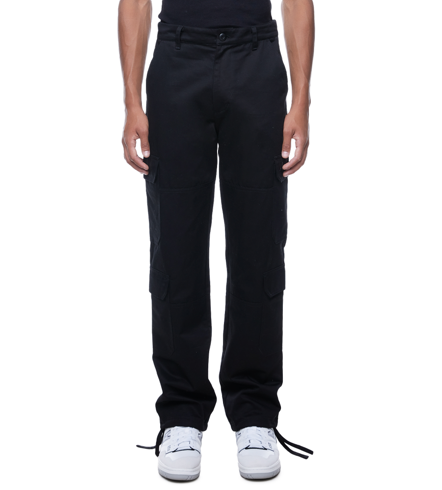 Four Cargo Pants Black