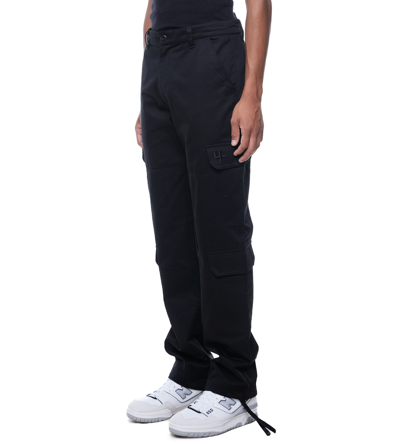 Four Cargo Pants Black