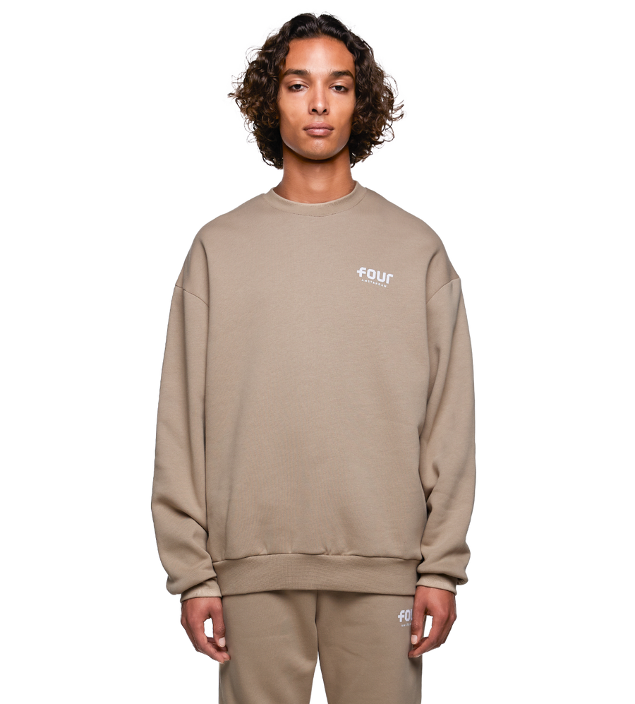SD Logo Crewneck Trench Coat