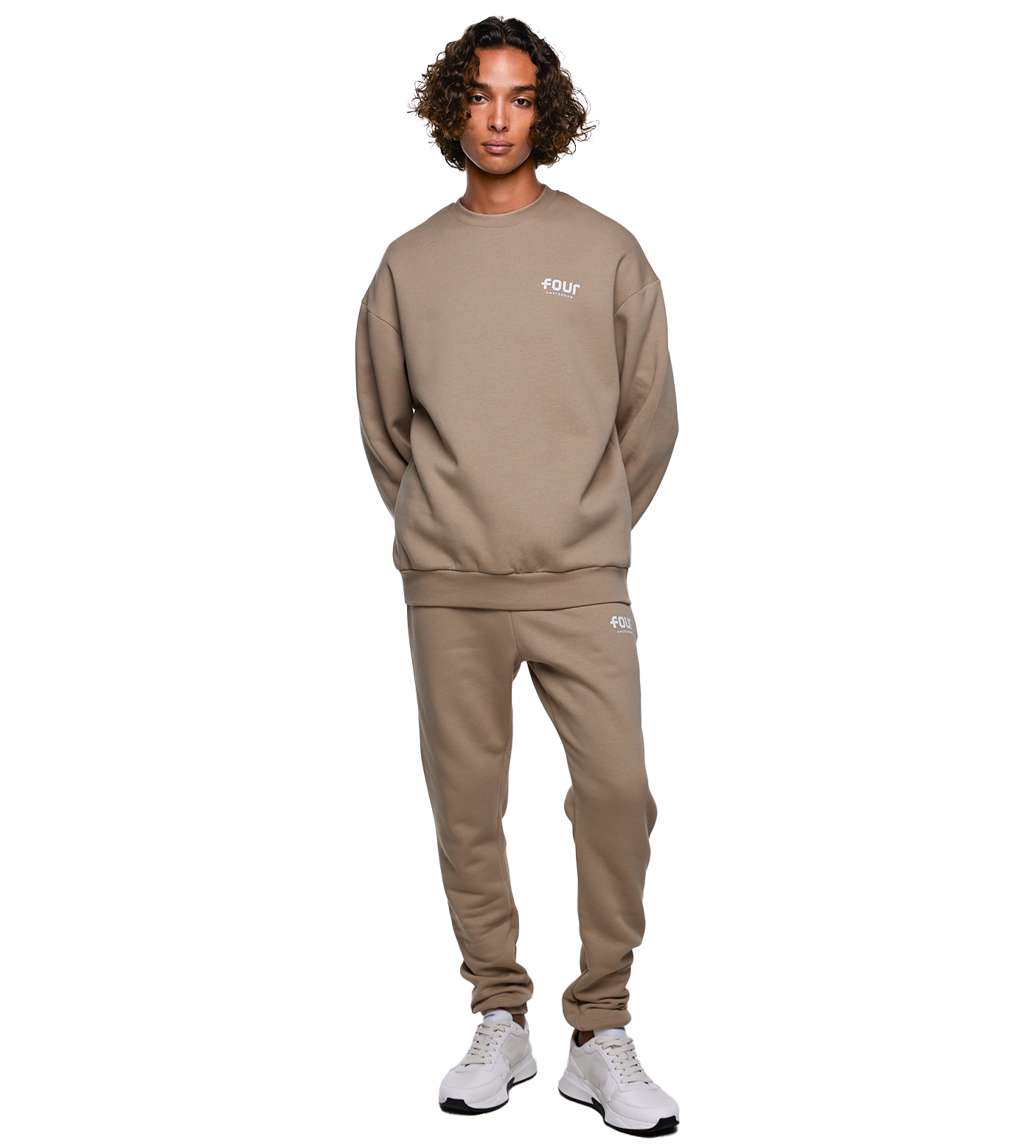SD Logo Sweatpants Trench Coat
