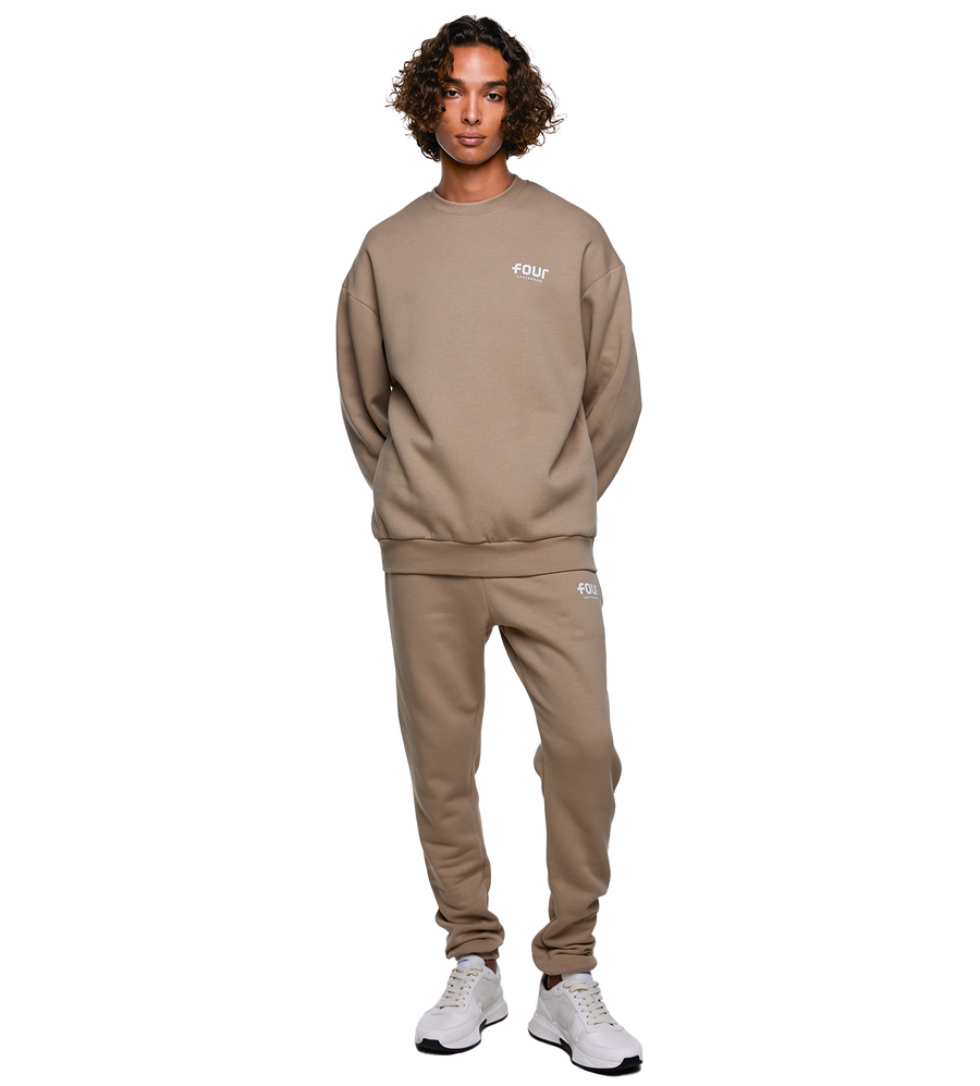 SD Logo Crewneck Trench Coat