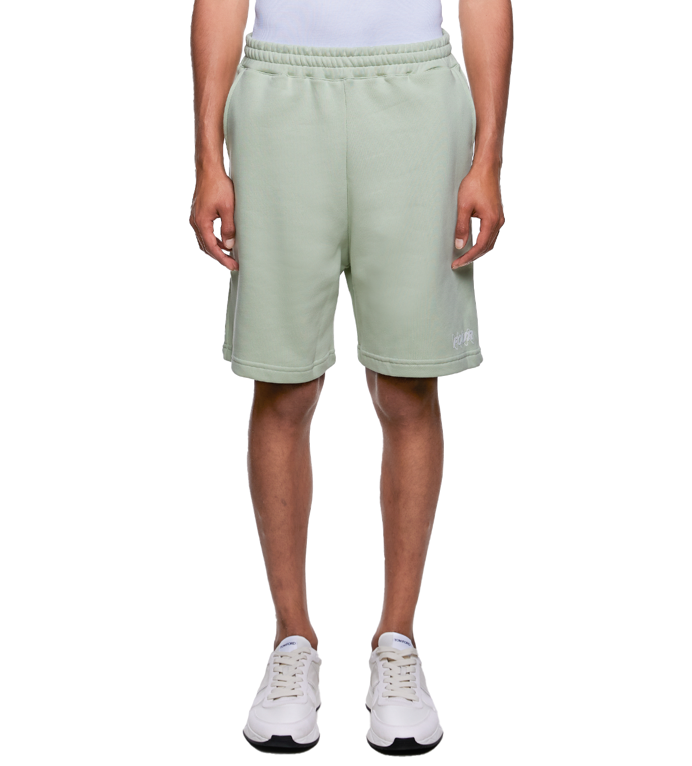 SD Circles Logo Shorts Sea Foam