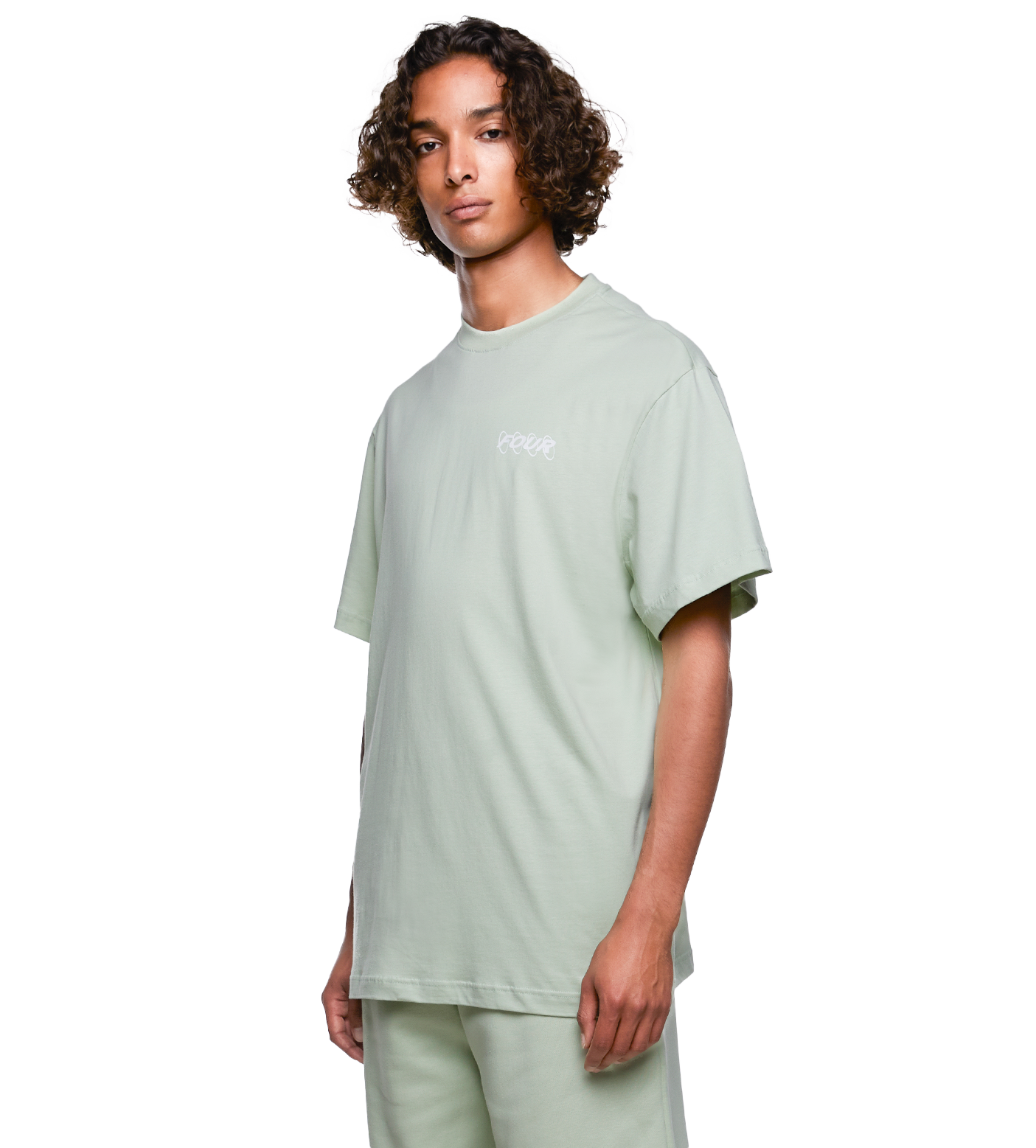 SD Circles Logo T-shirt Sea Foam
