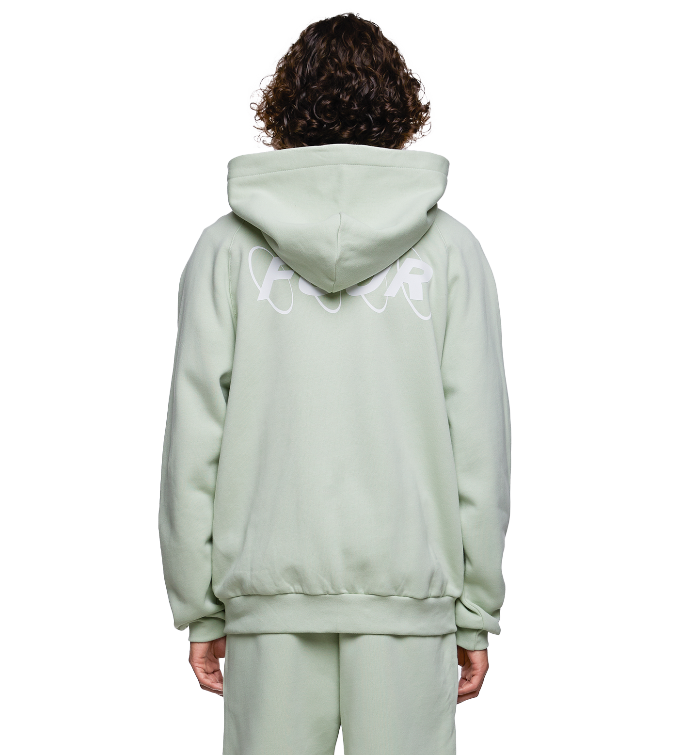 SD Circles Logo Zip Up Vest Sea Foam