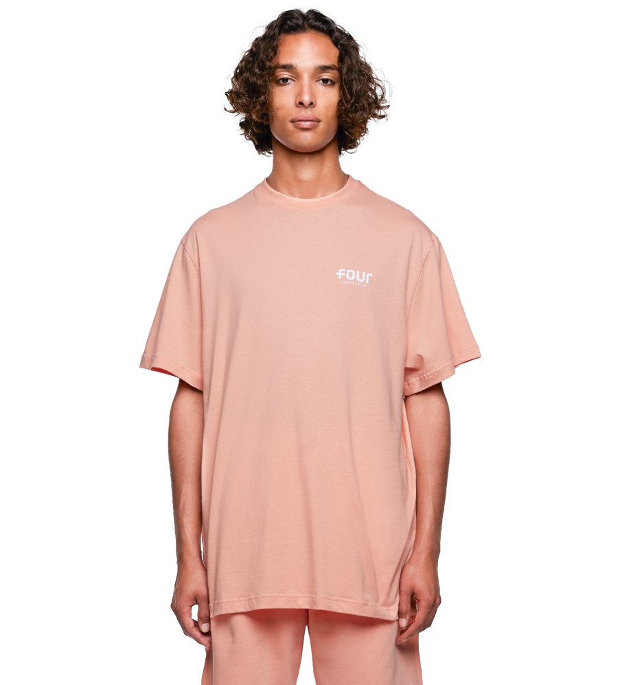 SD Logo T-shirt Blooming Dahlia