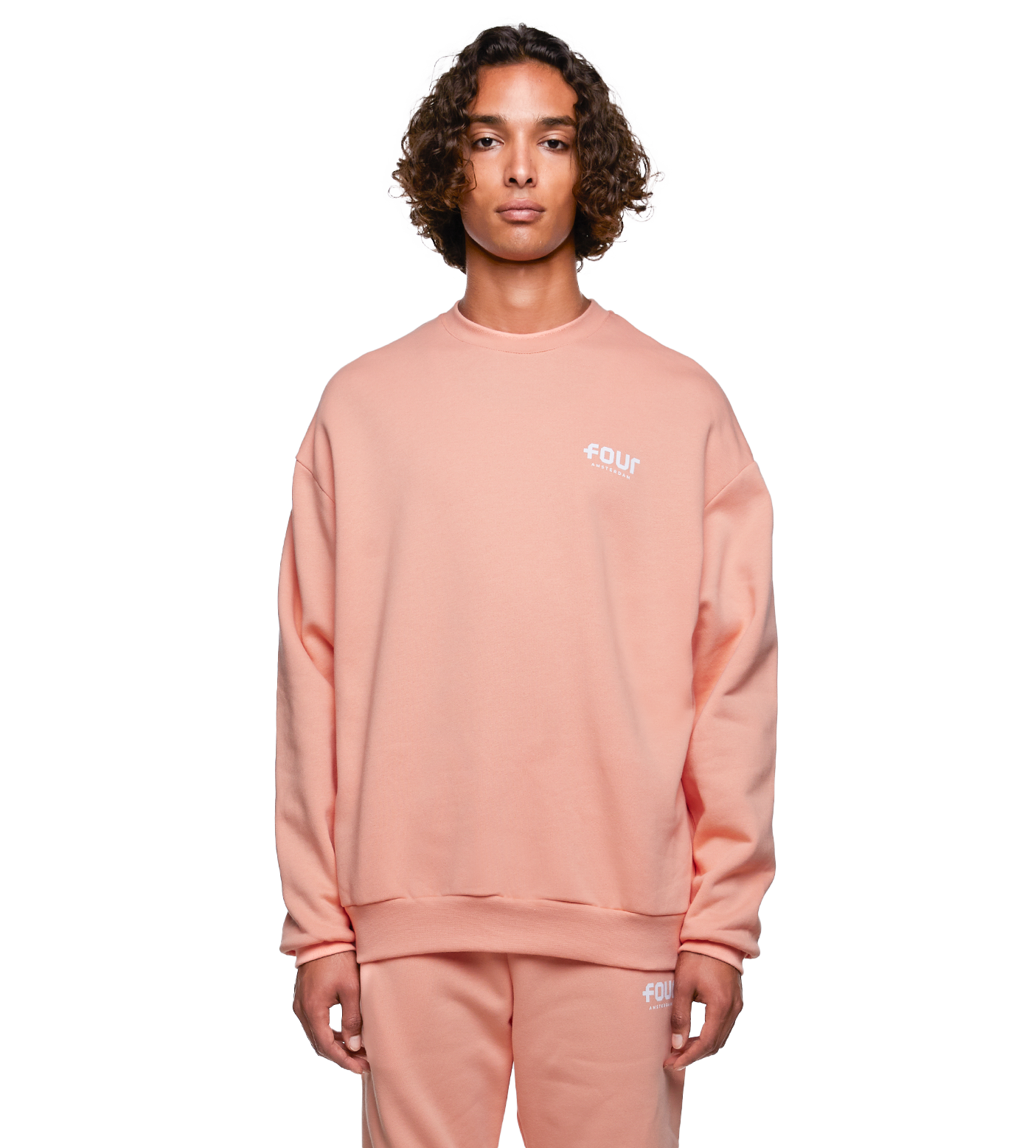 SD Logo Crewneck Blooming Dahlia