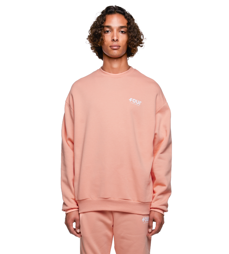 SD Logo Crewneck Blooming Dahlia