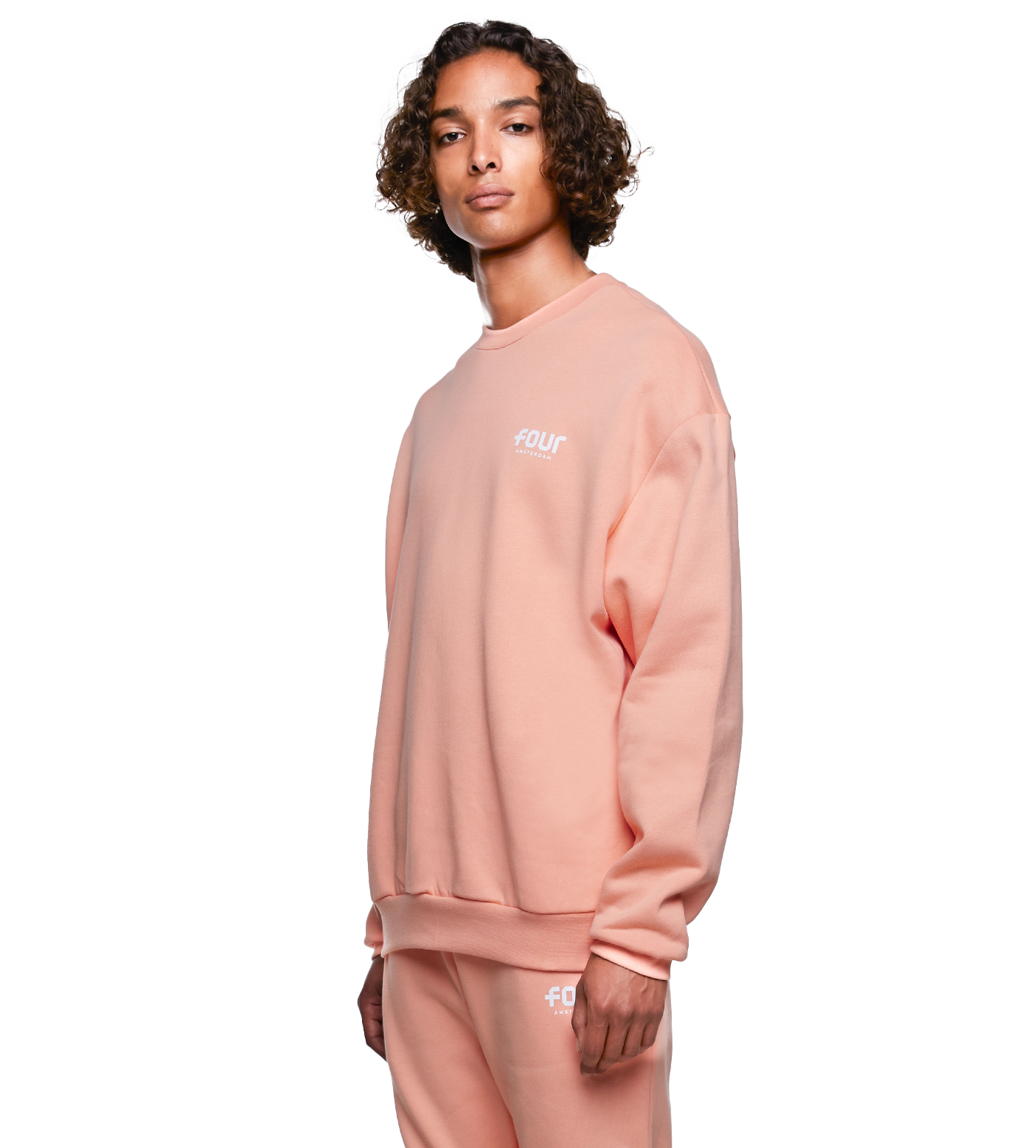 SD Logo Crewneck Blooming Dahlia