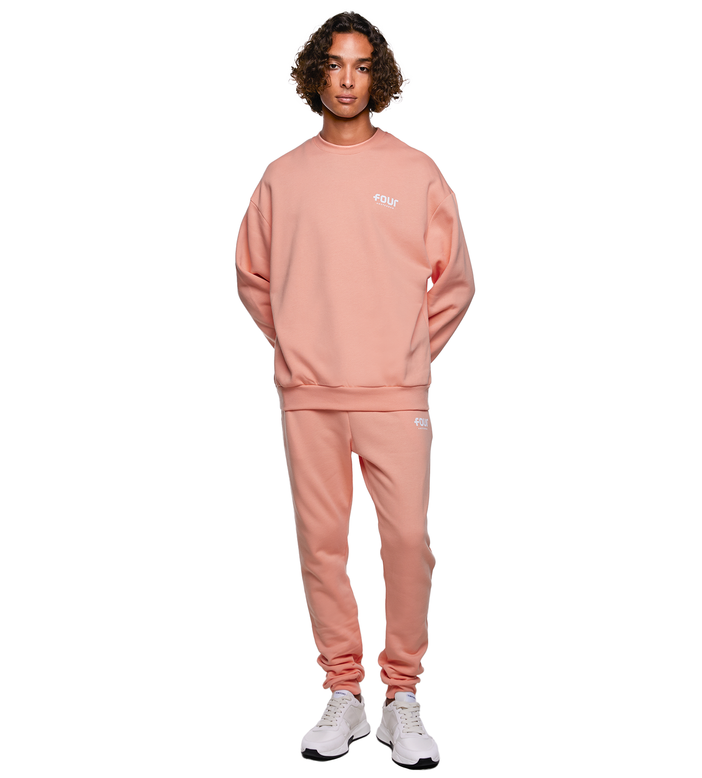 SD Logo Crewneck Blooming Dahlia