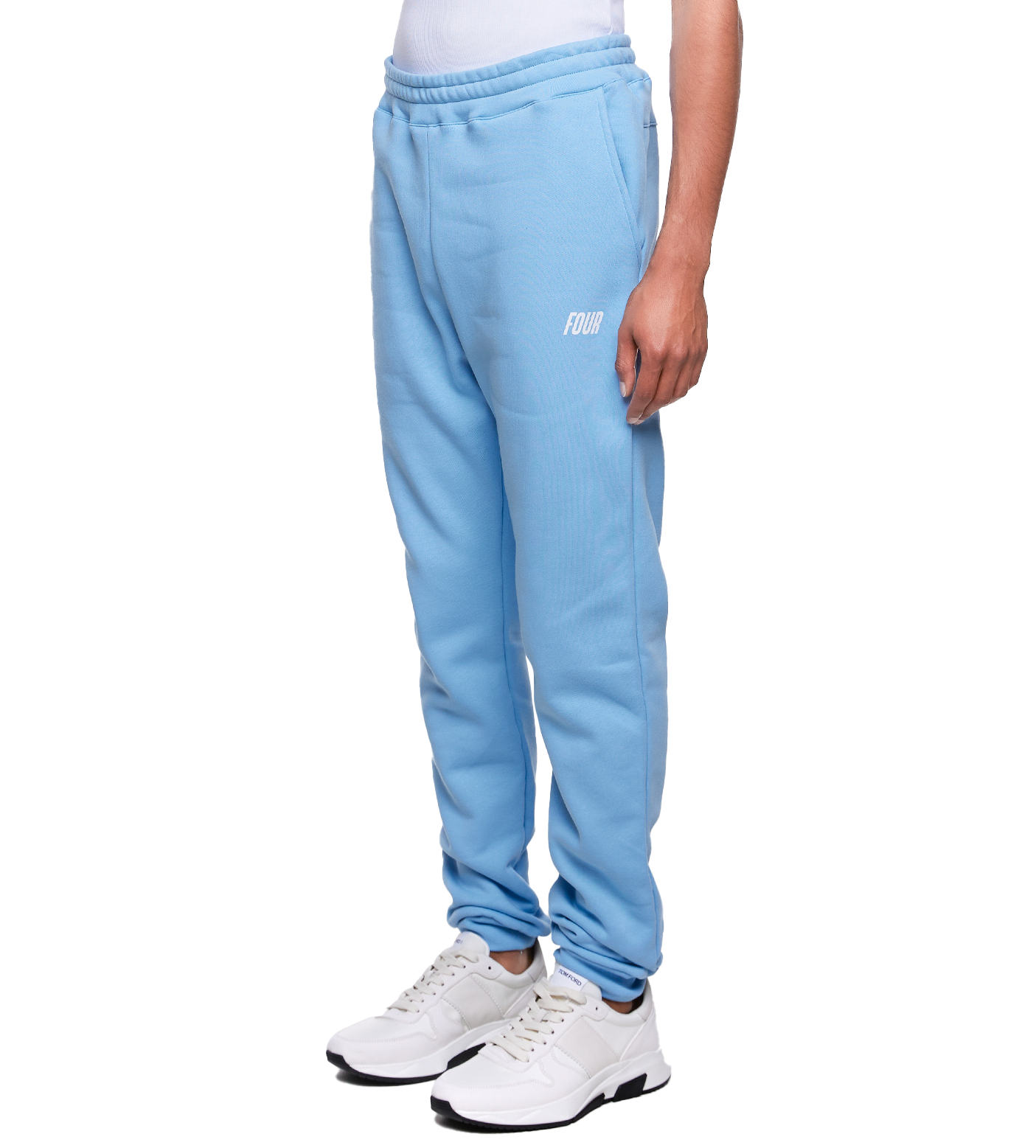 SD Slim Fit Logo Sweatpants Dusk Blue