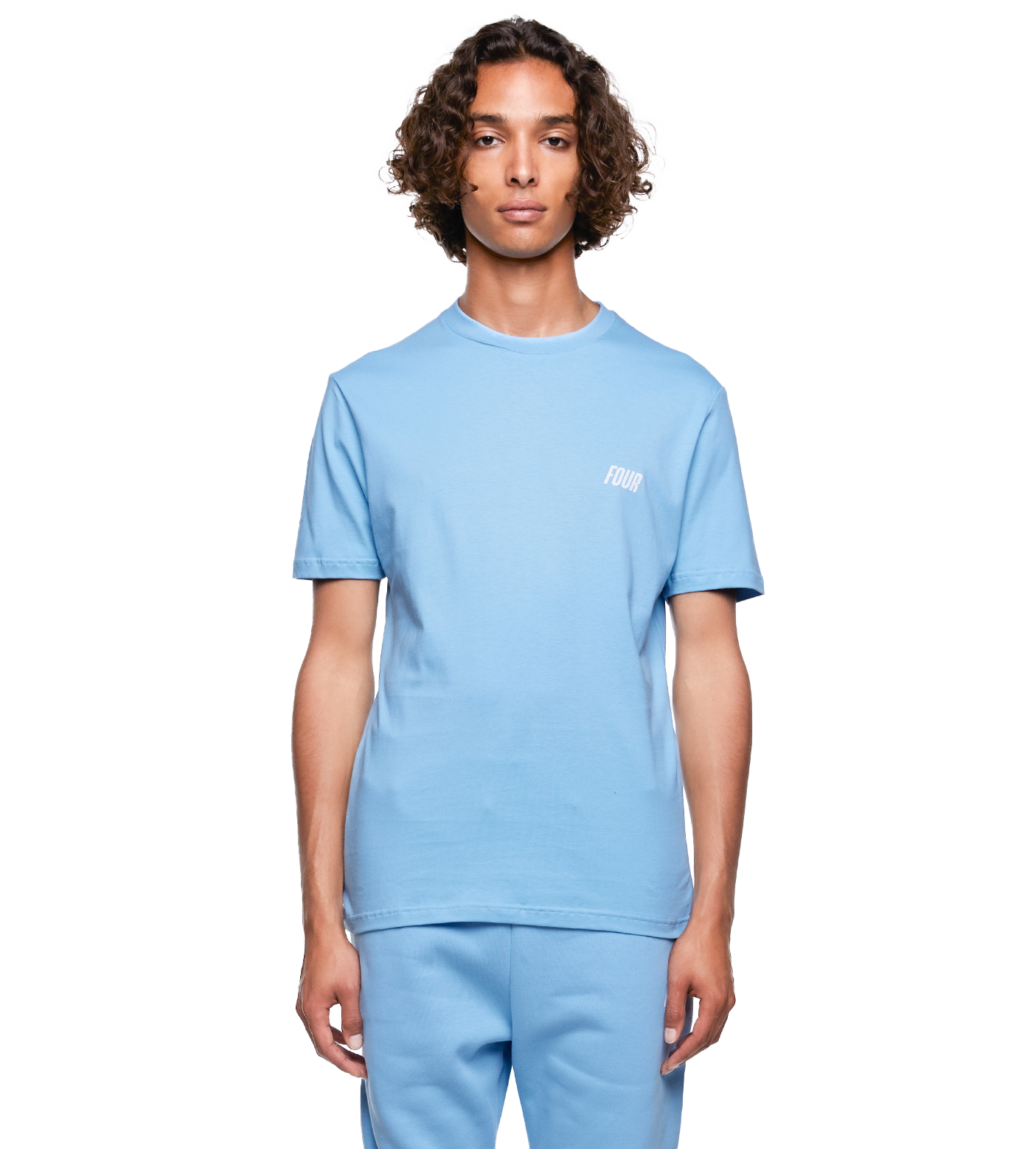 SD Slim Fit Logo T-Shirt Dusk Blue