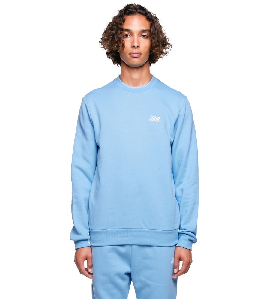 SD Slim Fit Logo Crewneck Dusk Blue