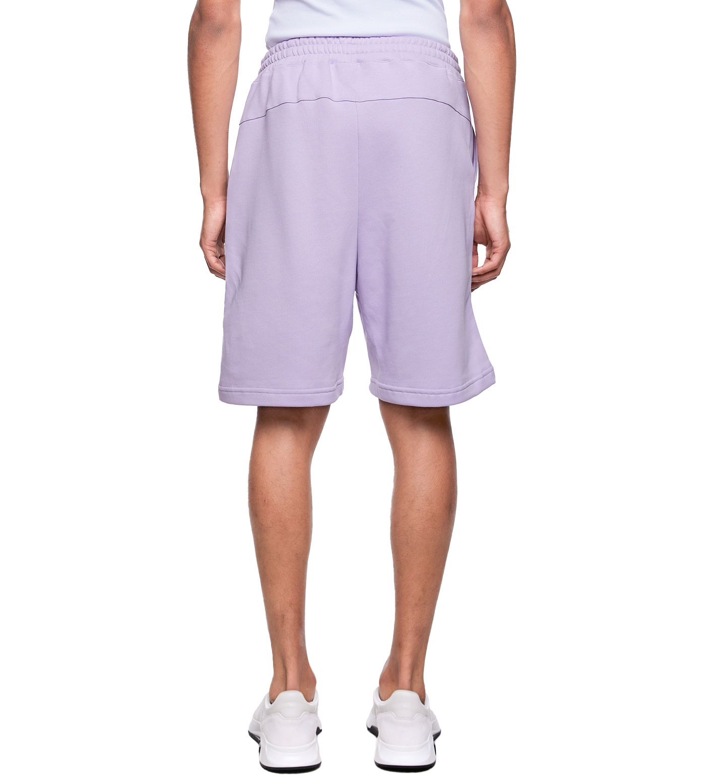 SD Circles Logo Shorts Pastel Lilac