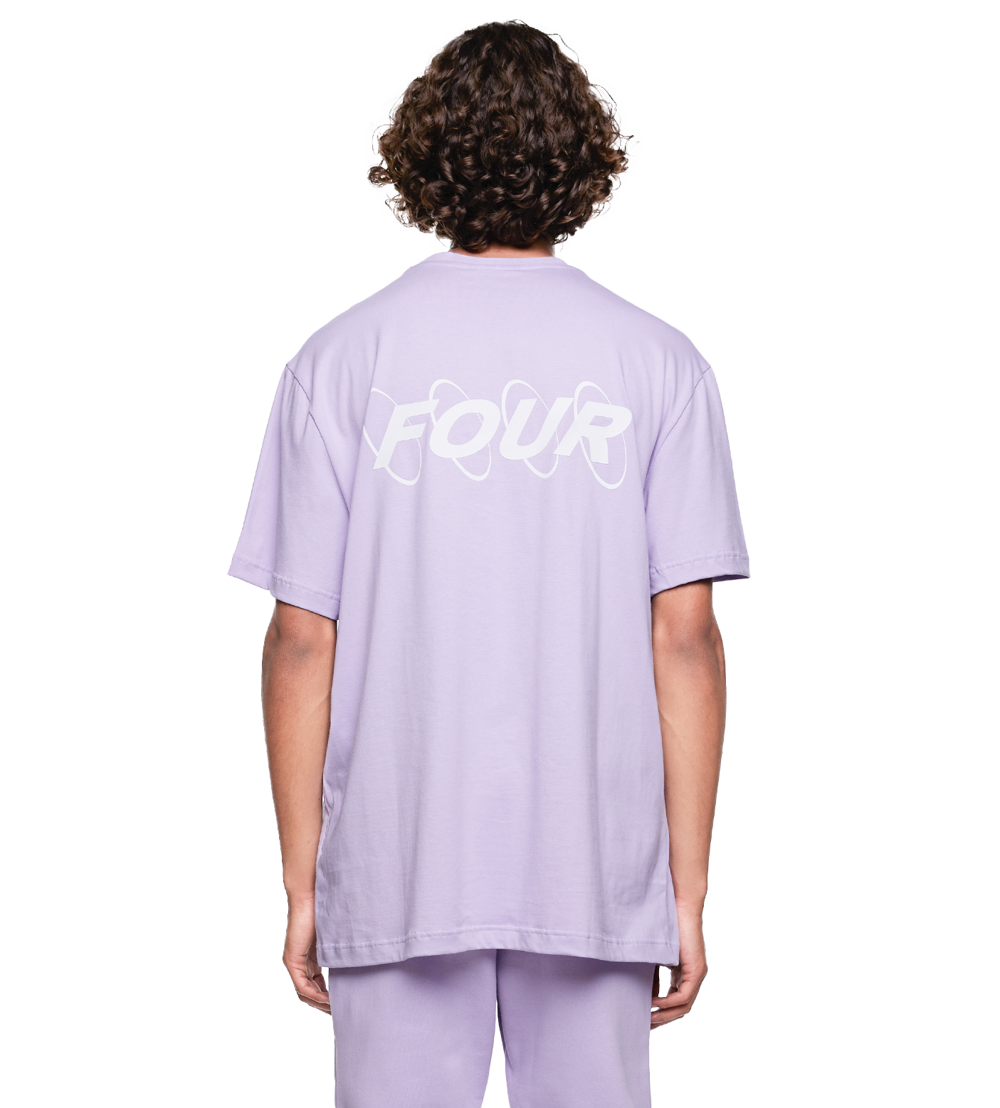 SD Circles Logo T-shirt Pastel Lilac