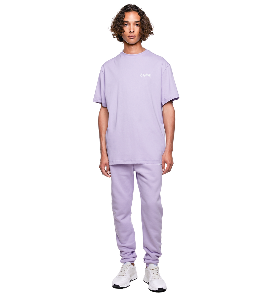 SD Circles Logo Sweatpants Pastel Lilac