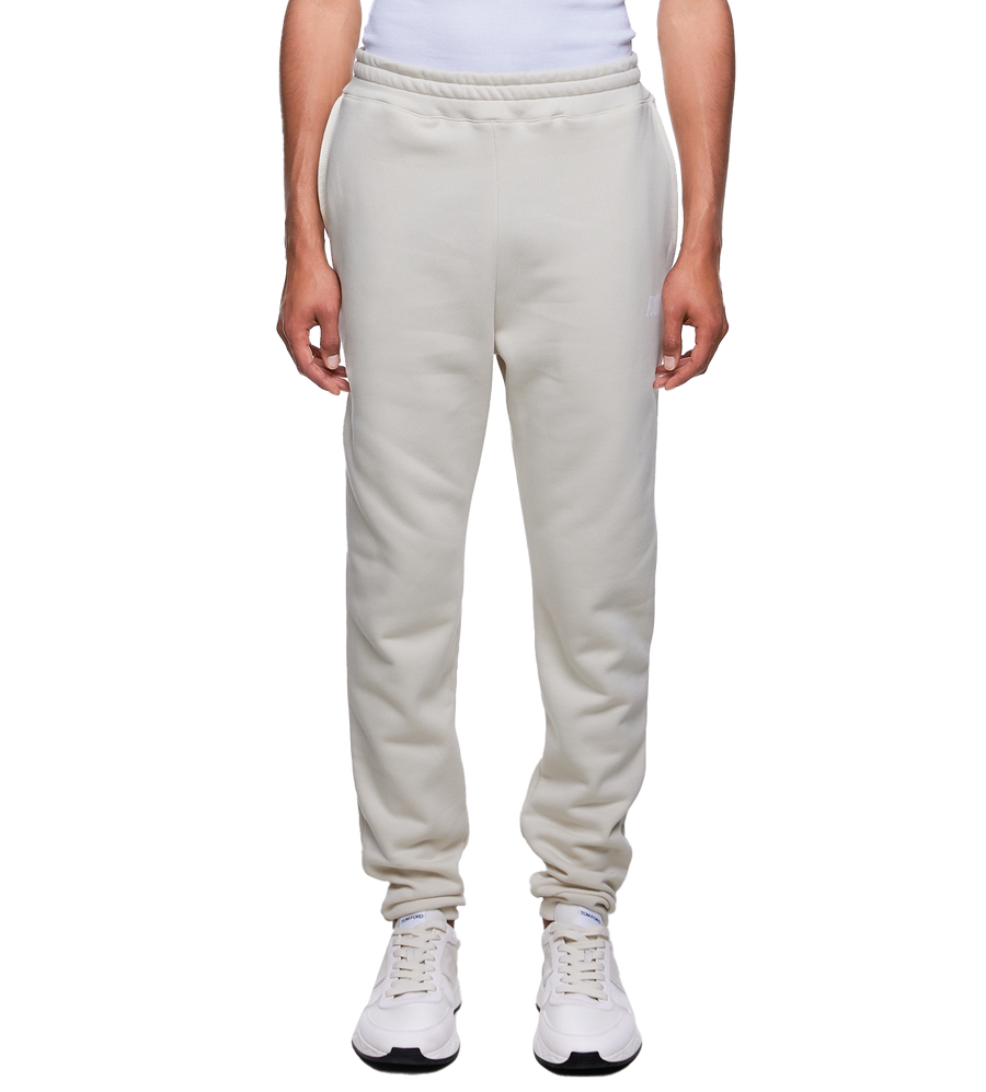SD Slim Fit Logo Sweatpants Silver Birch