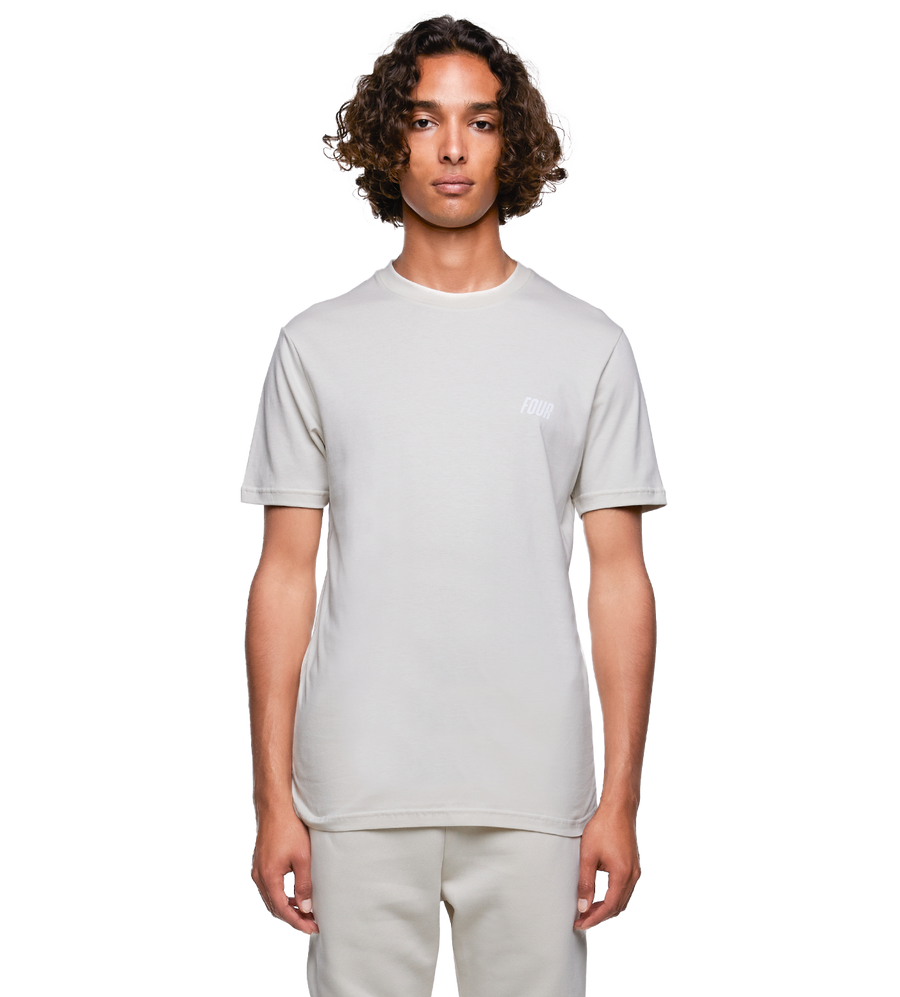 SD Slim Fit Logo T-Shirt Silver Birch
