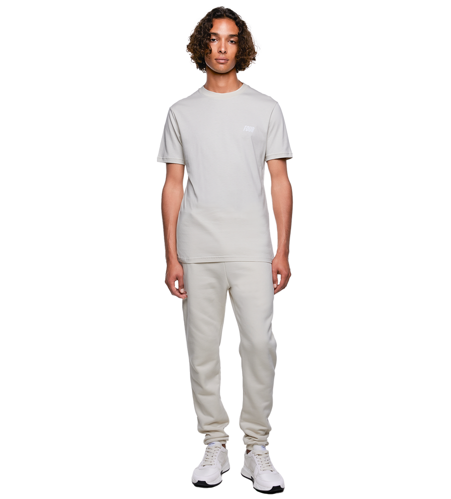 SD Slim Fit Logo T-Shirt Silver Birch