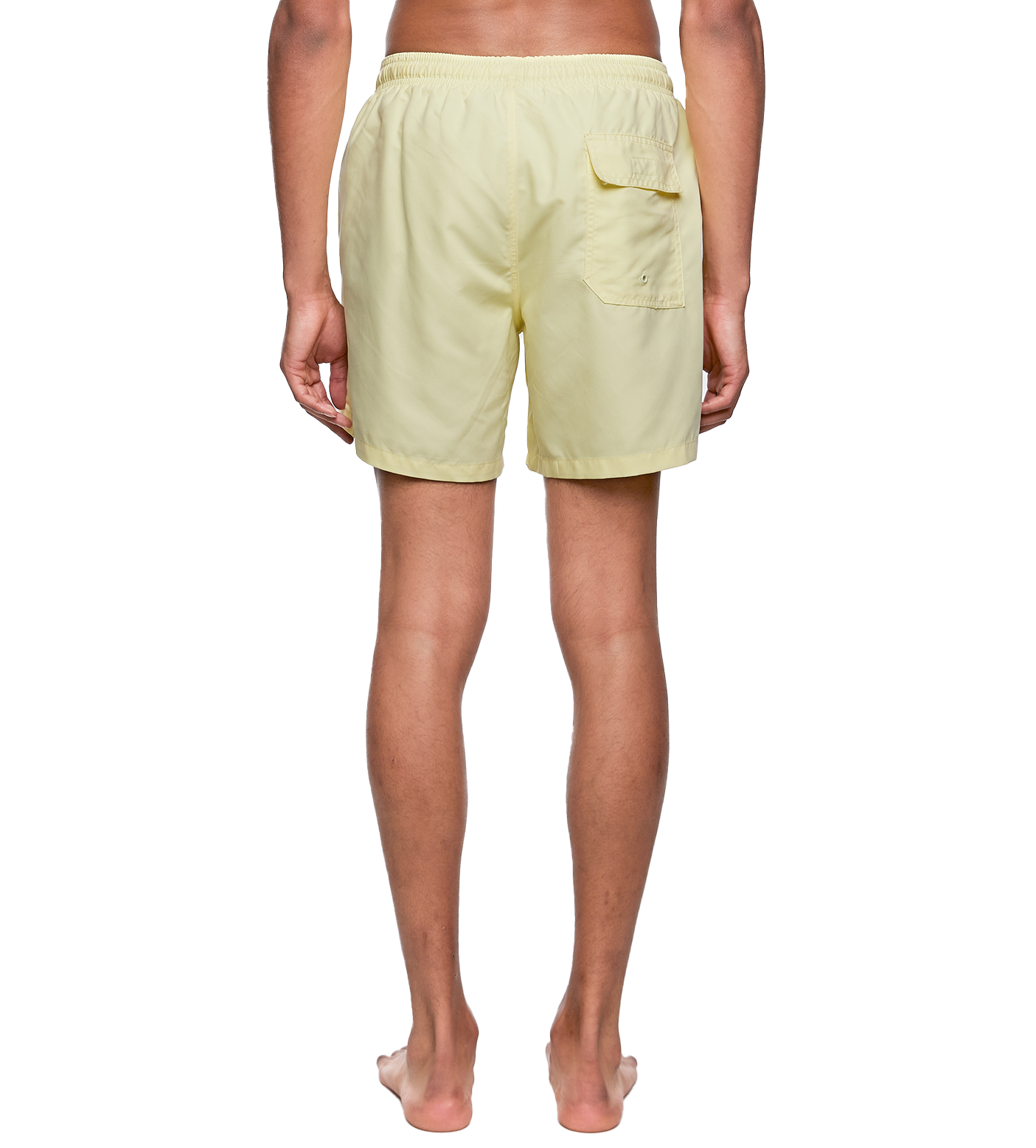 SD Outline Logo Swim Shorts Pastel Yellow