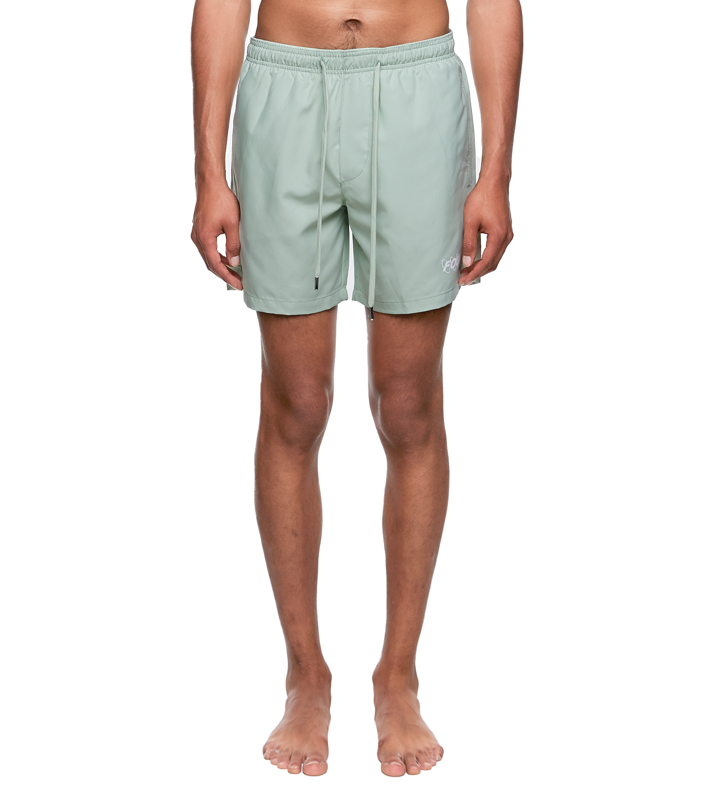 SD Circle Logo Swim Shorts Sea Foam