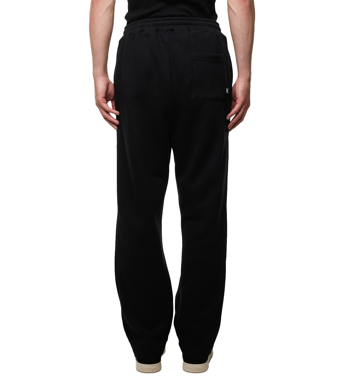 Stamp Straight Leg Sweatpants Black