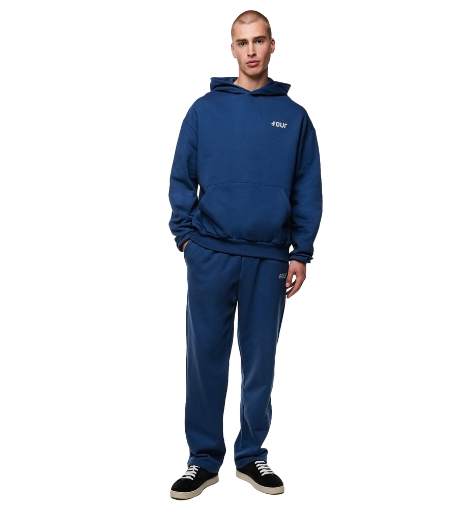 Stamp Straight Leg Sweatpants Insignia Blue