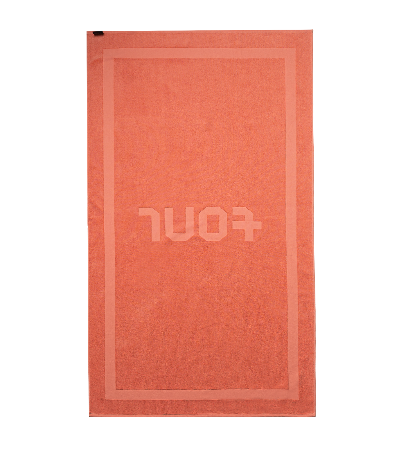 Logo Beach Towel Coral