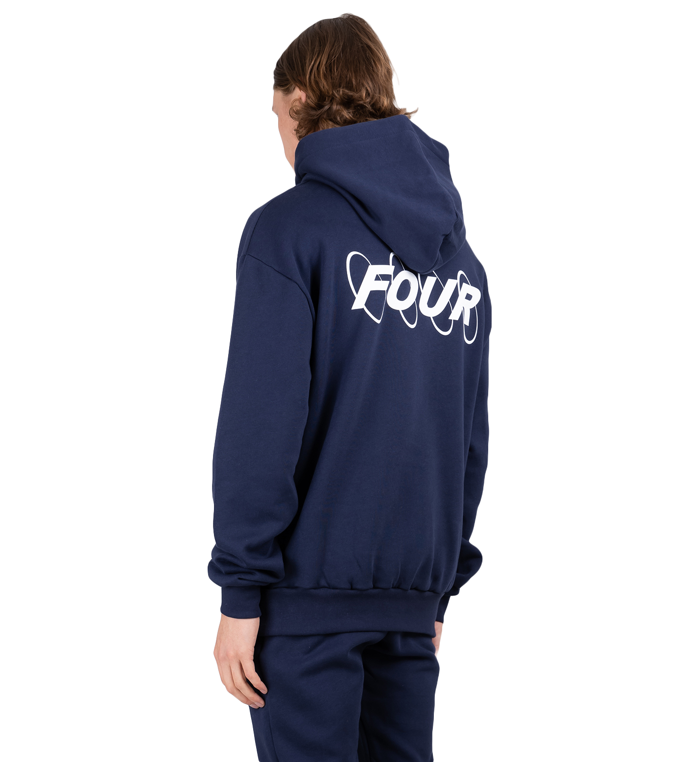 Circles Logo Hoodie Marine Blue