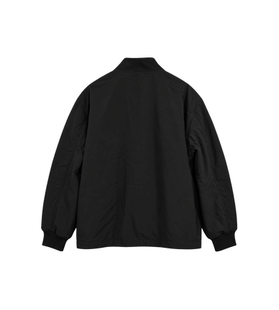 Bomber Jacket in Nylon Tar