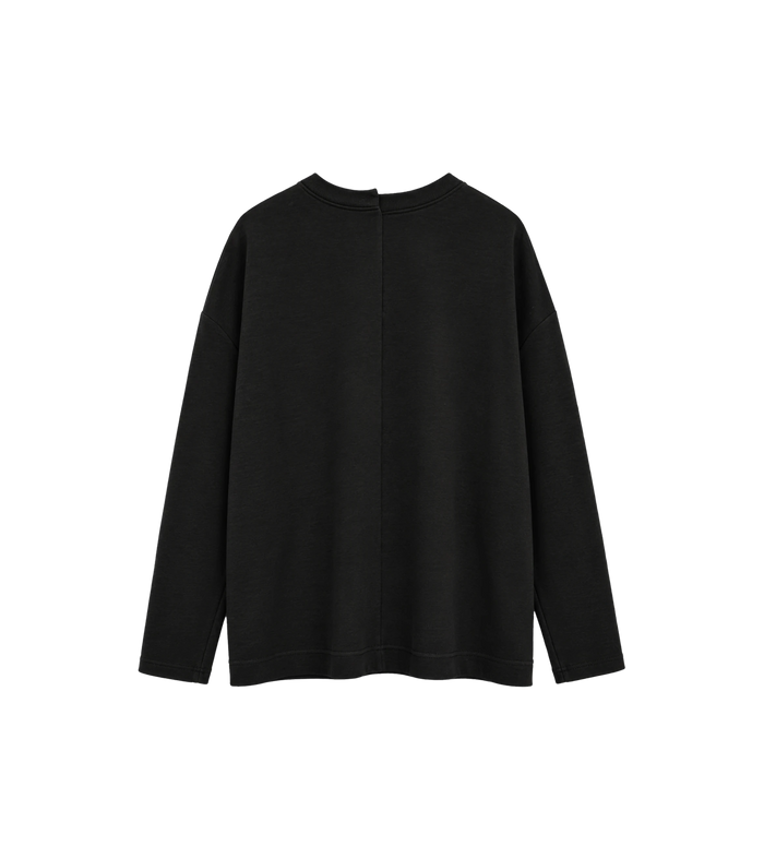Center Seam Long Sleeve T-Shirt Tar