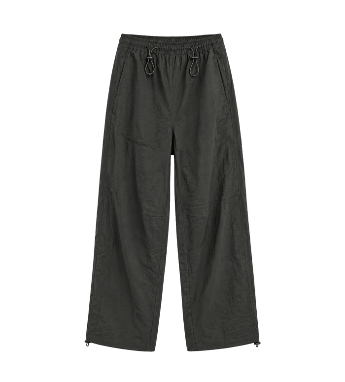 Lined Nylon Pants Tar