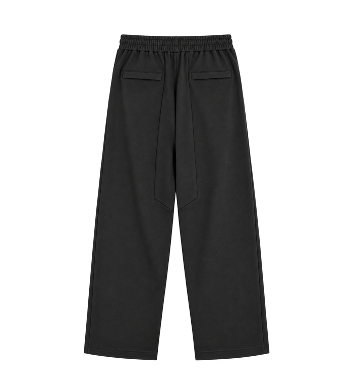 Woven Wool Jogger Tar