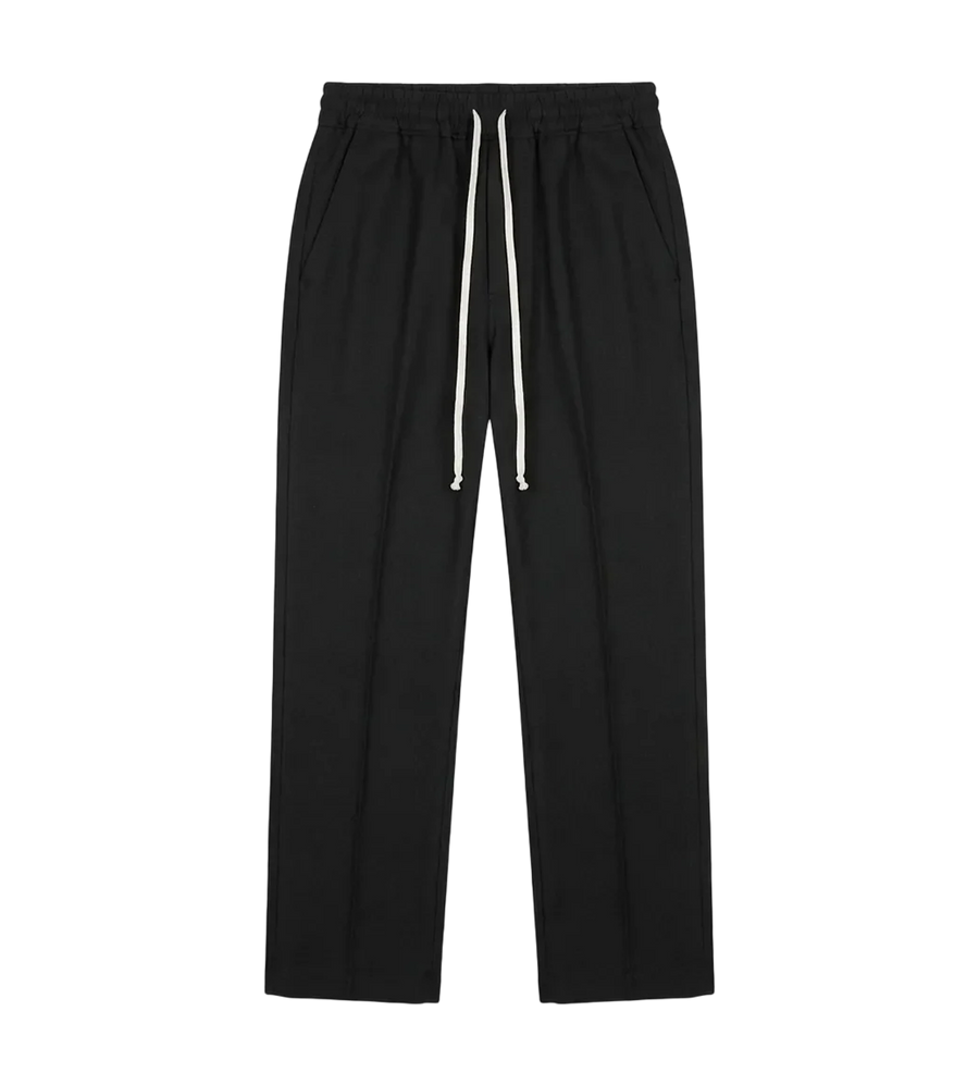 Rick Owens Dietrich Drawstring Pant in Black