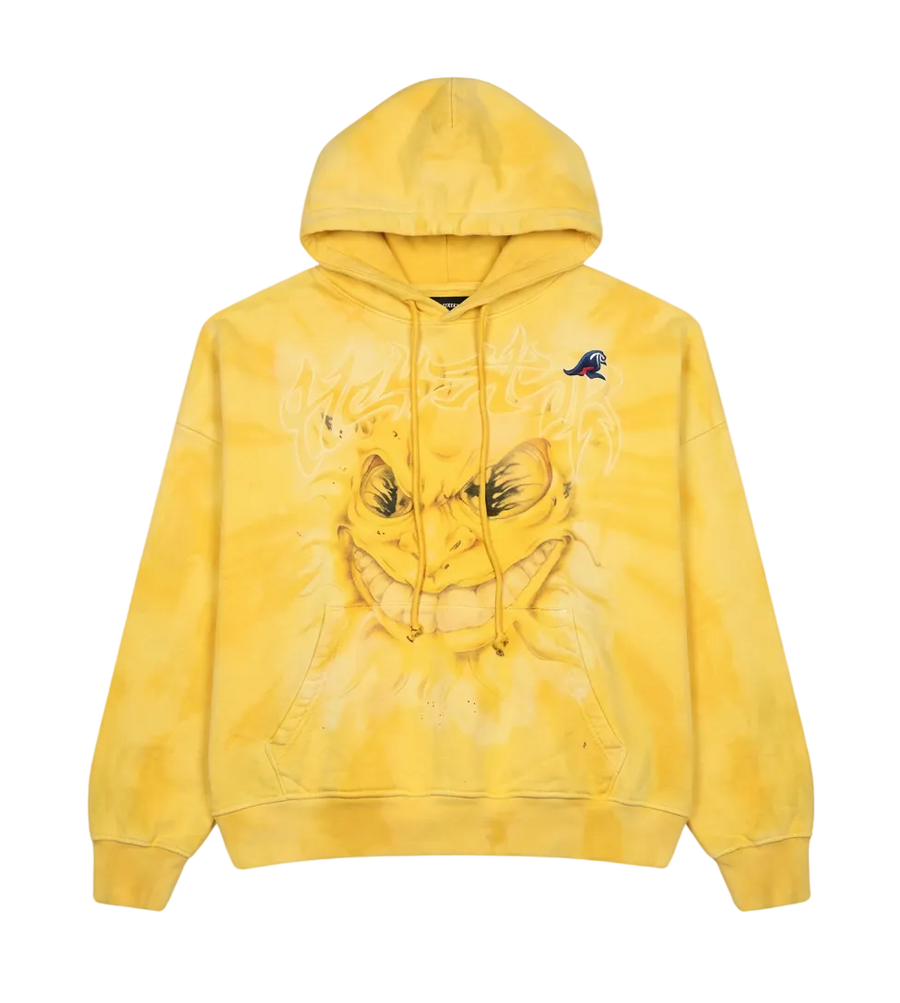 Hellstar Madhappy Sun Hoodie in Yellow