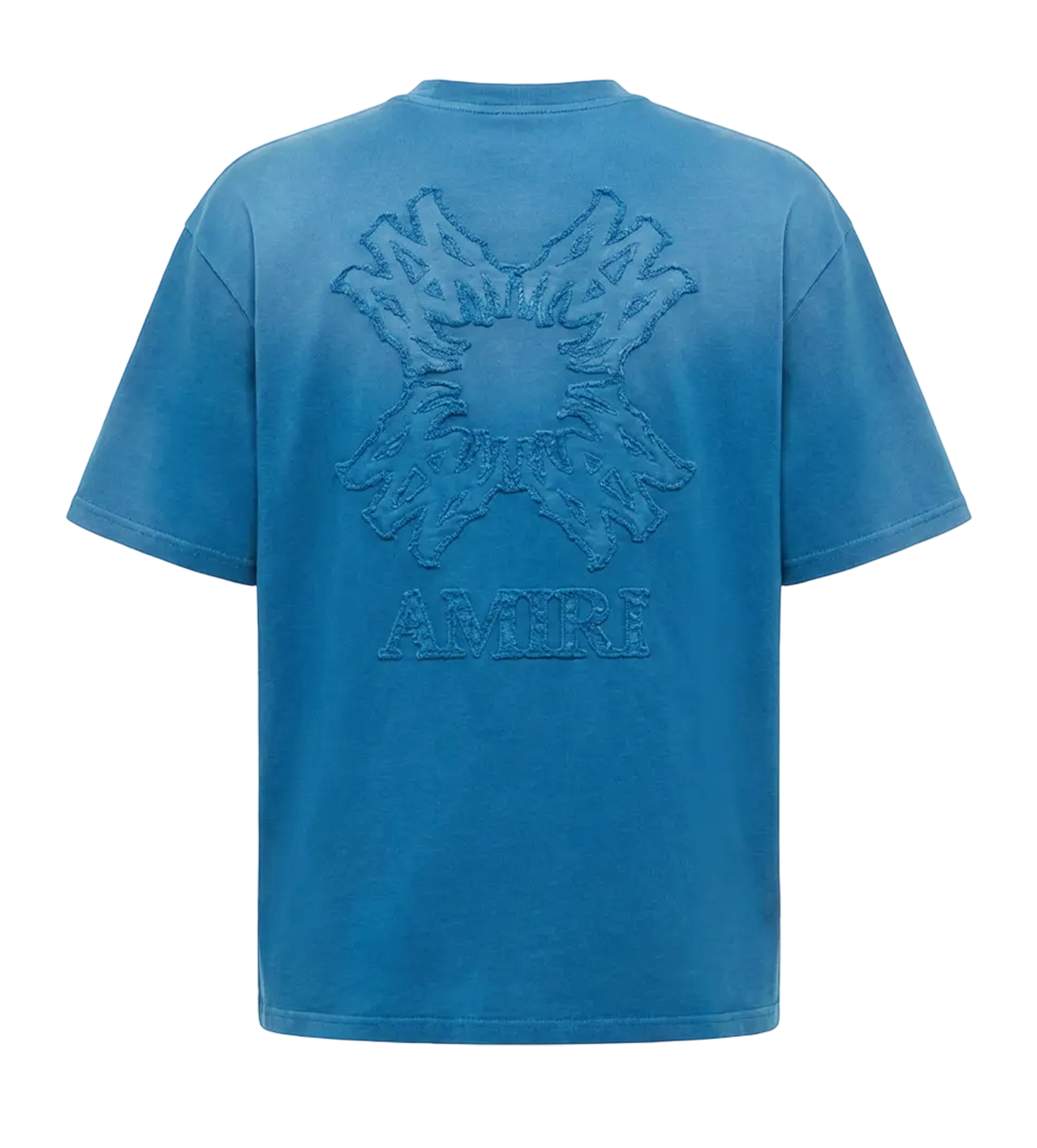 AMIRI MA Quad Oversized T-shirt in Donker blauw