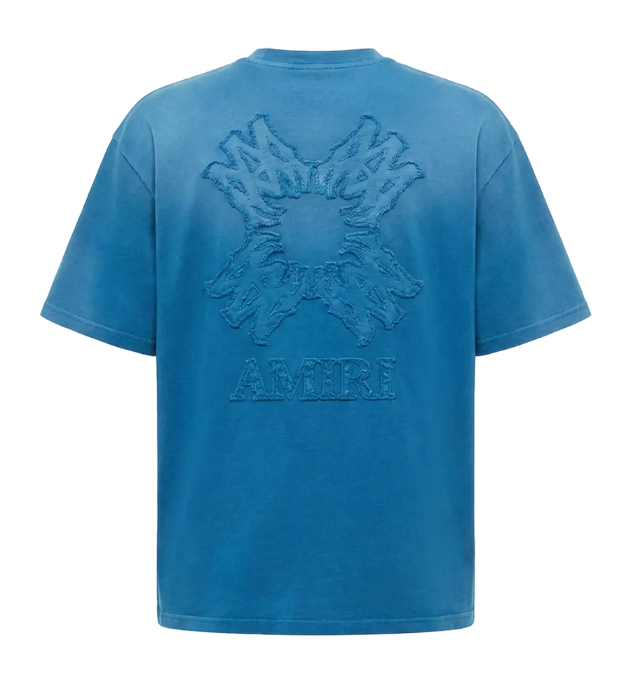 AMIRI MA Quad Oversized T-shirt in Donker blauw