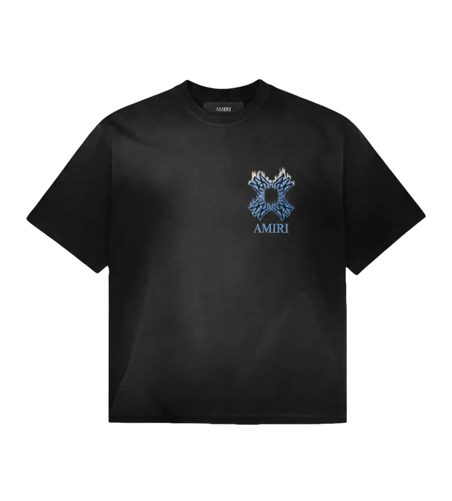 AMIRI MA Quad Flames T-Shirt in Black