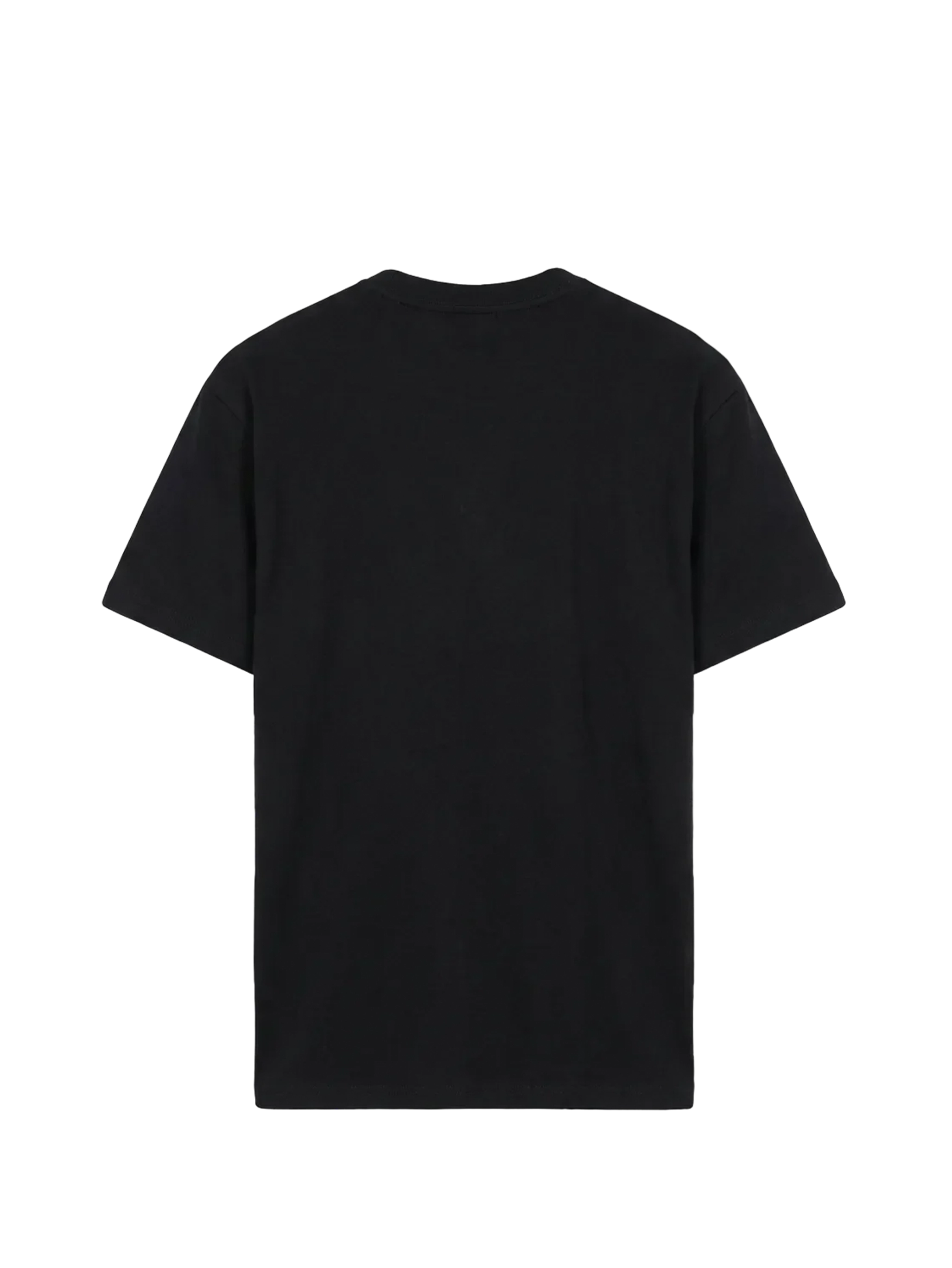 Moncler Logo Cotton Jersey T-Shirt in Black