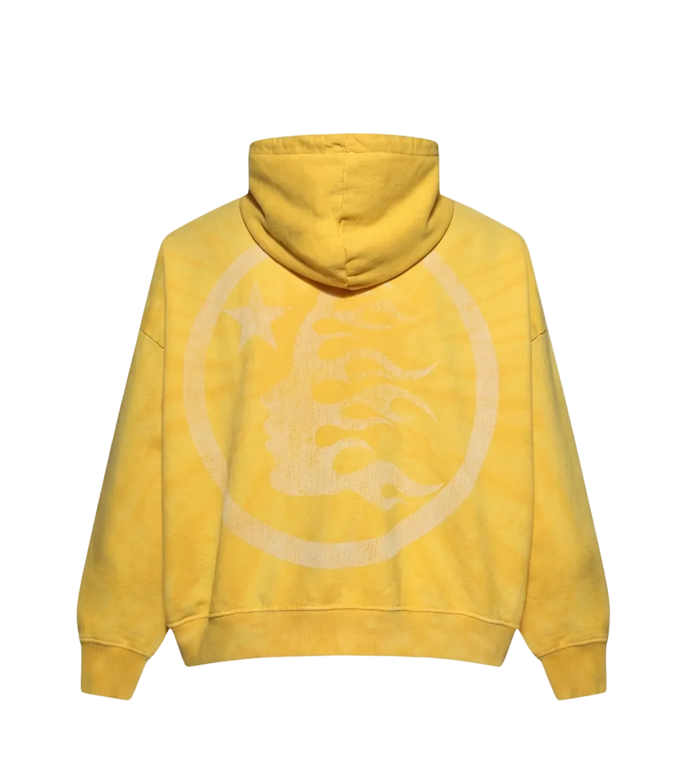 Hellstar Madhappy Sun Hoodie in Yellow
