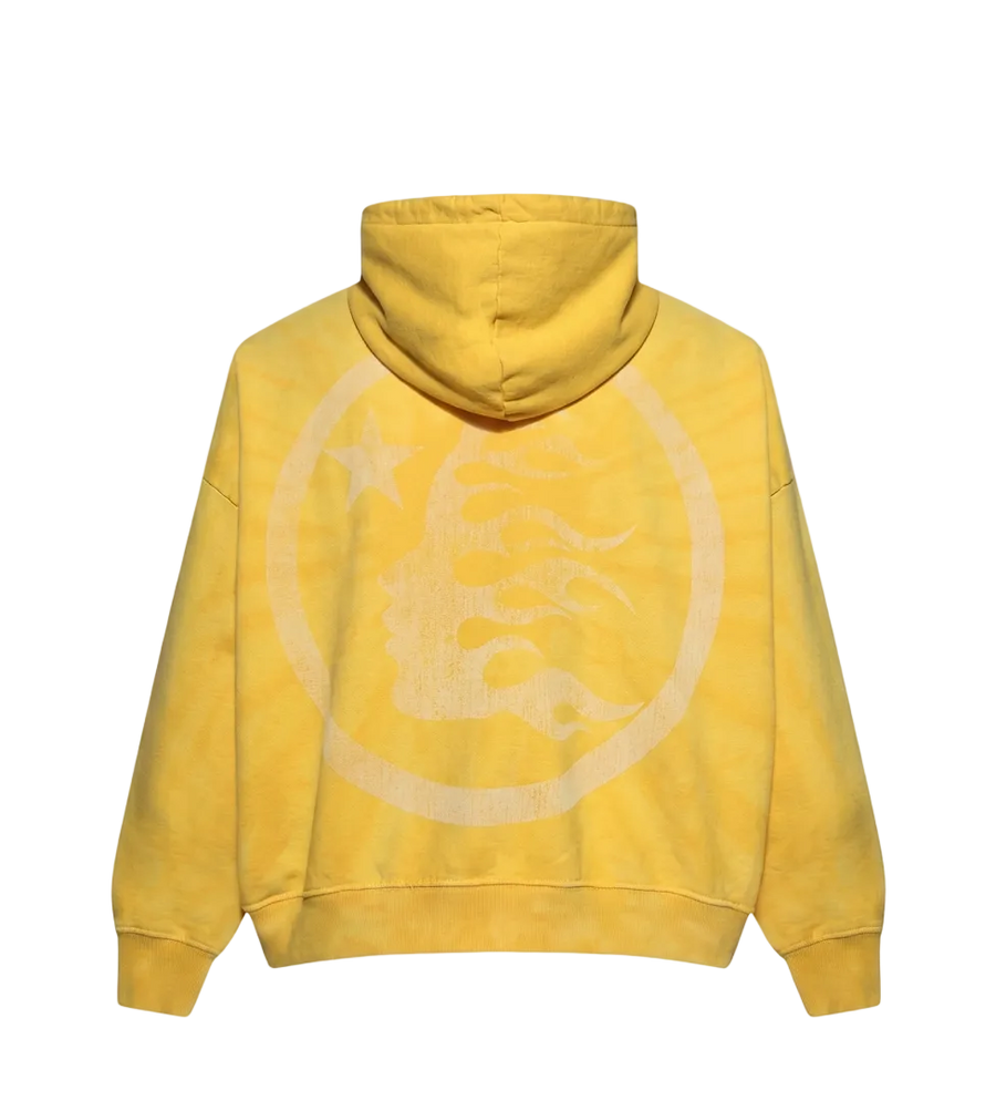 Hellstar Madhappy Sun Hoodie in Yellow