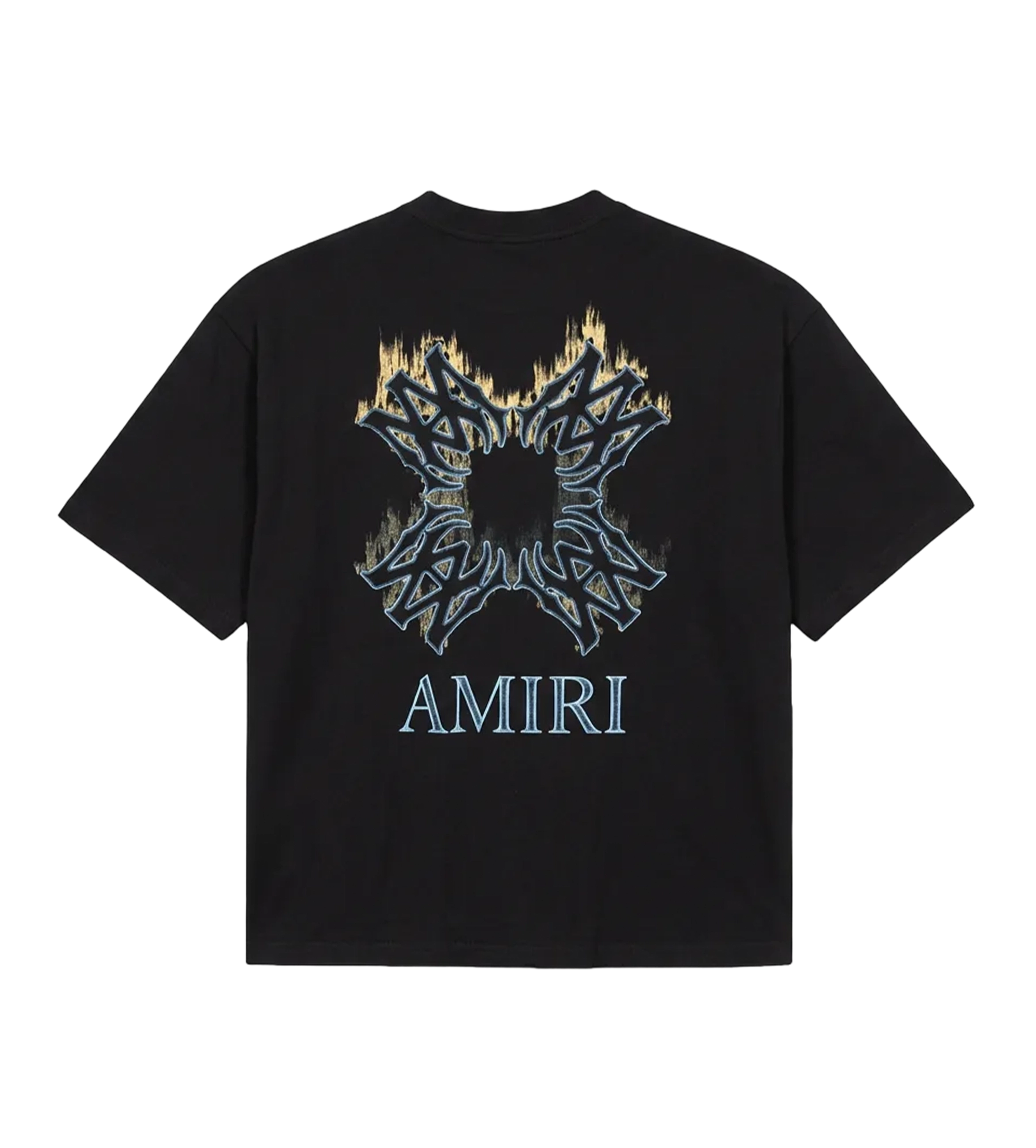 AMIRI MA Quad Flames T-Shirt in Black
