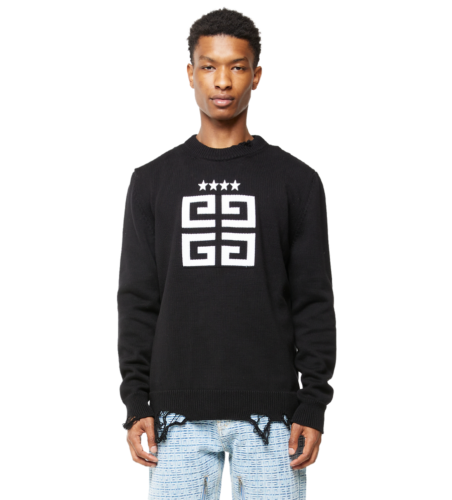 4G Stars Knit Black