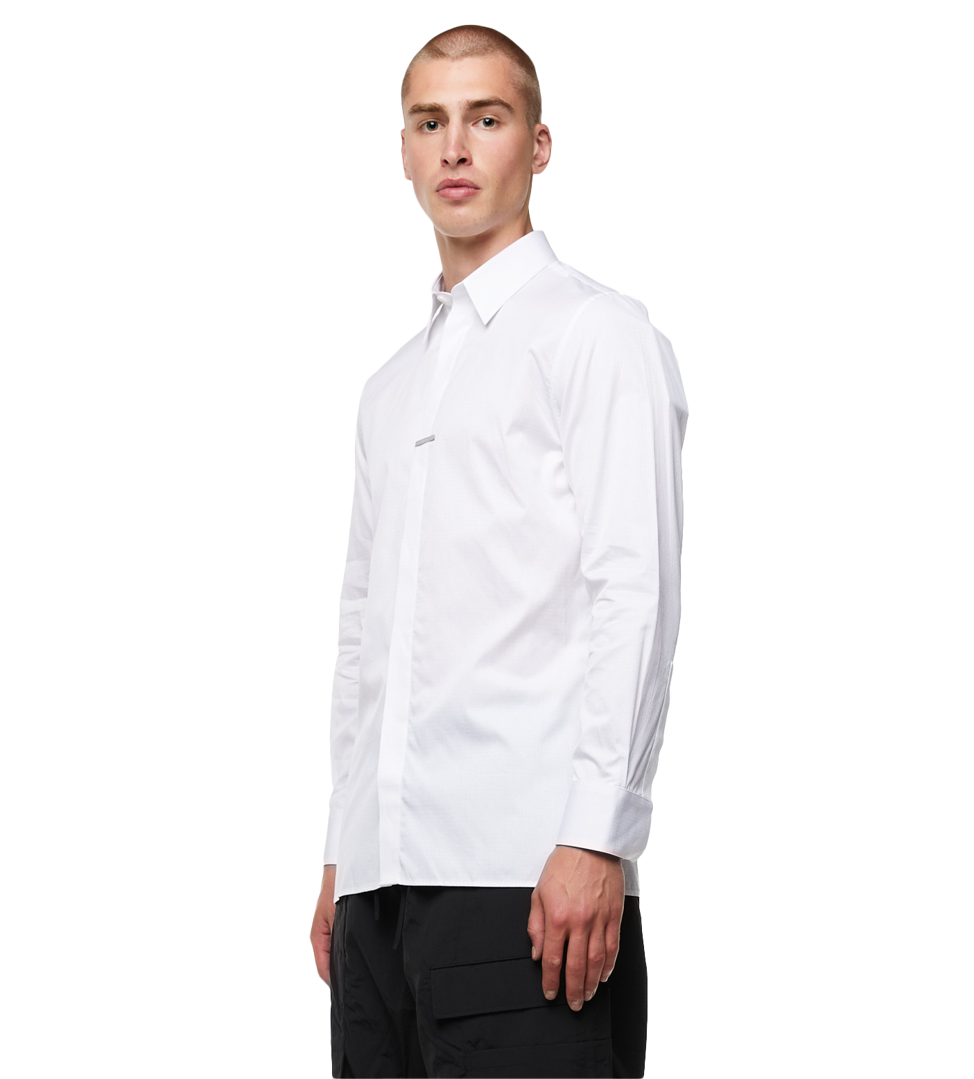 4G Jacquard Shirt White
